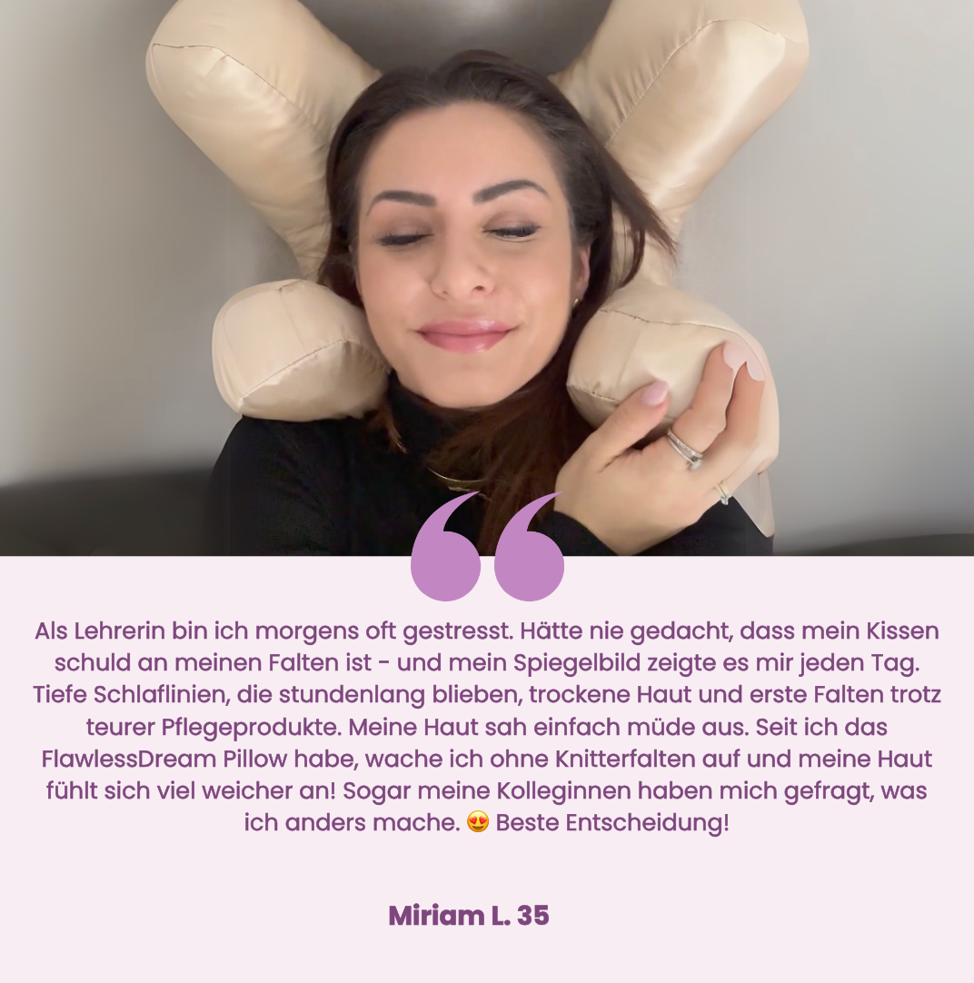 FlawlessDream Pillow - Das angenehmste Anti-Aging-Kissen Deutschlands
