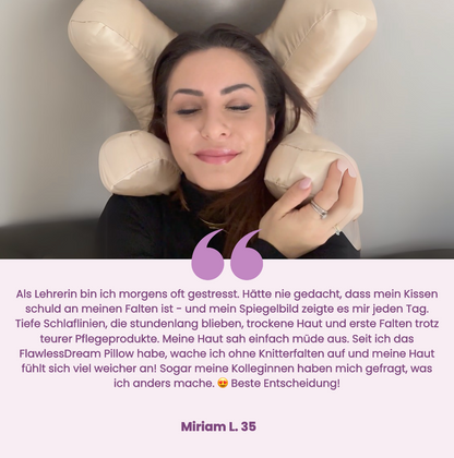 FlawlessDream Pillow - Das angenehmste Anti-Aging-Kissen Deutschlands