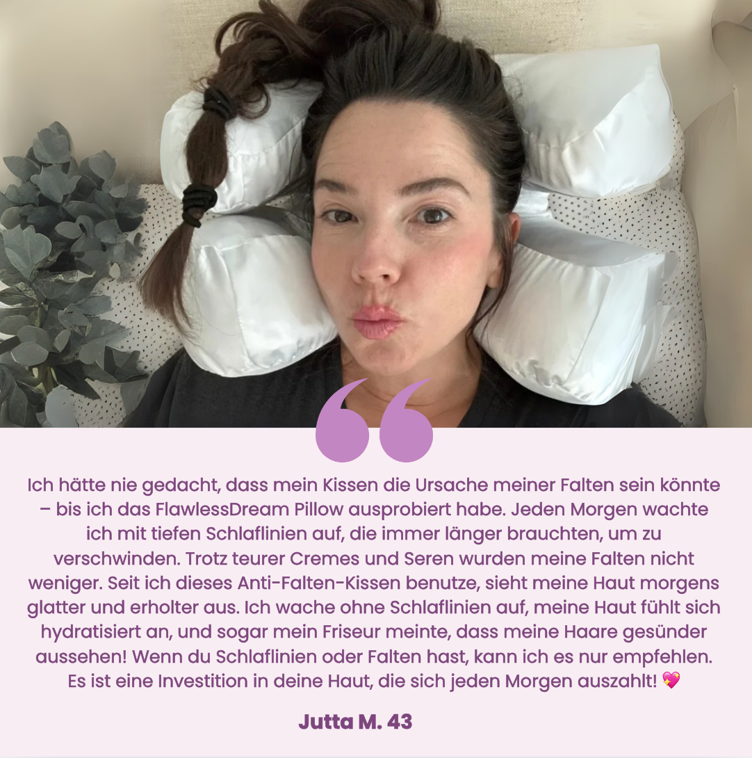 FlawlessDream Pillow - Das angenehmste Anti-Aging-Kissen Deutschlands